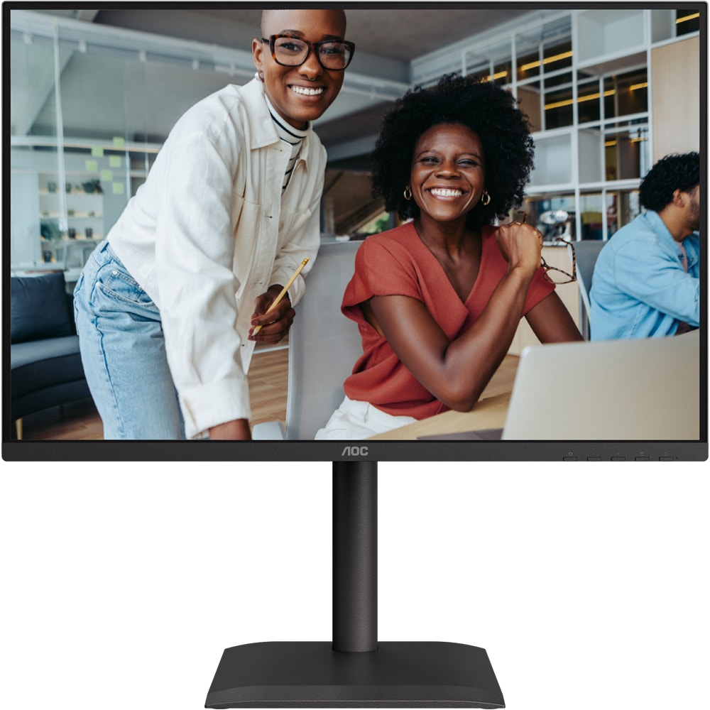 Monitor WLED IPS AOC X24E4U, 24", WUXGA, 100Hz, Flicker-Free, negru