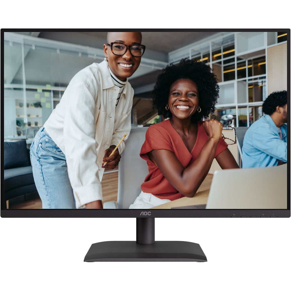 Monitor WLED IPS AOC X24E4U, 24", WUXGA, 100Hz, Flicker-Free, negru