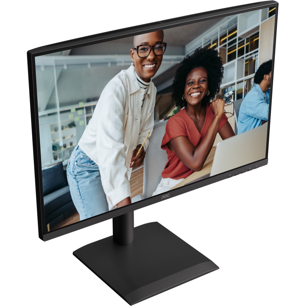 Monitor WLED IPS AOC X24E4U, 24", WUXGA, 100Hz, Flicker-Free, negru
