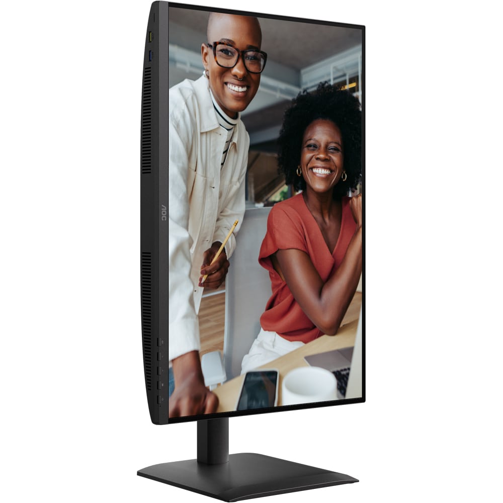 Monitor WLED IPS AOC X24E4U, 24", WUXGA, 100Hz, Flicker-Free, negru