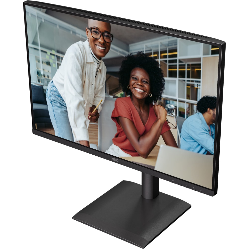 Monitor WLED IPS AOC X24E4U, 24", WUXGA, 100Hz, Flicker-Free, negru