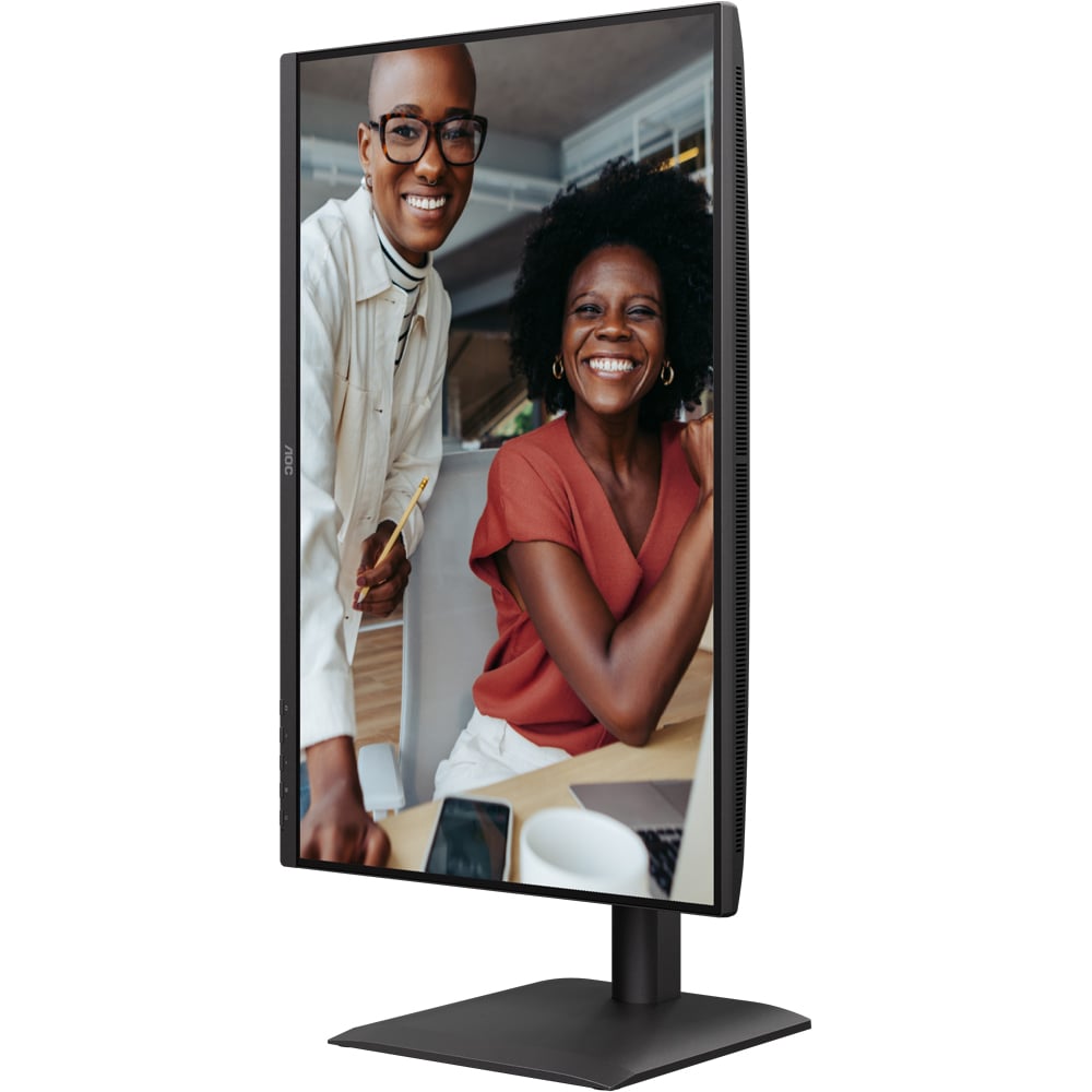 Monitor WLED IPS AOC X24E4U, 24", WUXGA, 100Hz, Flicker-Free, negru