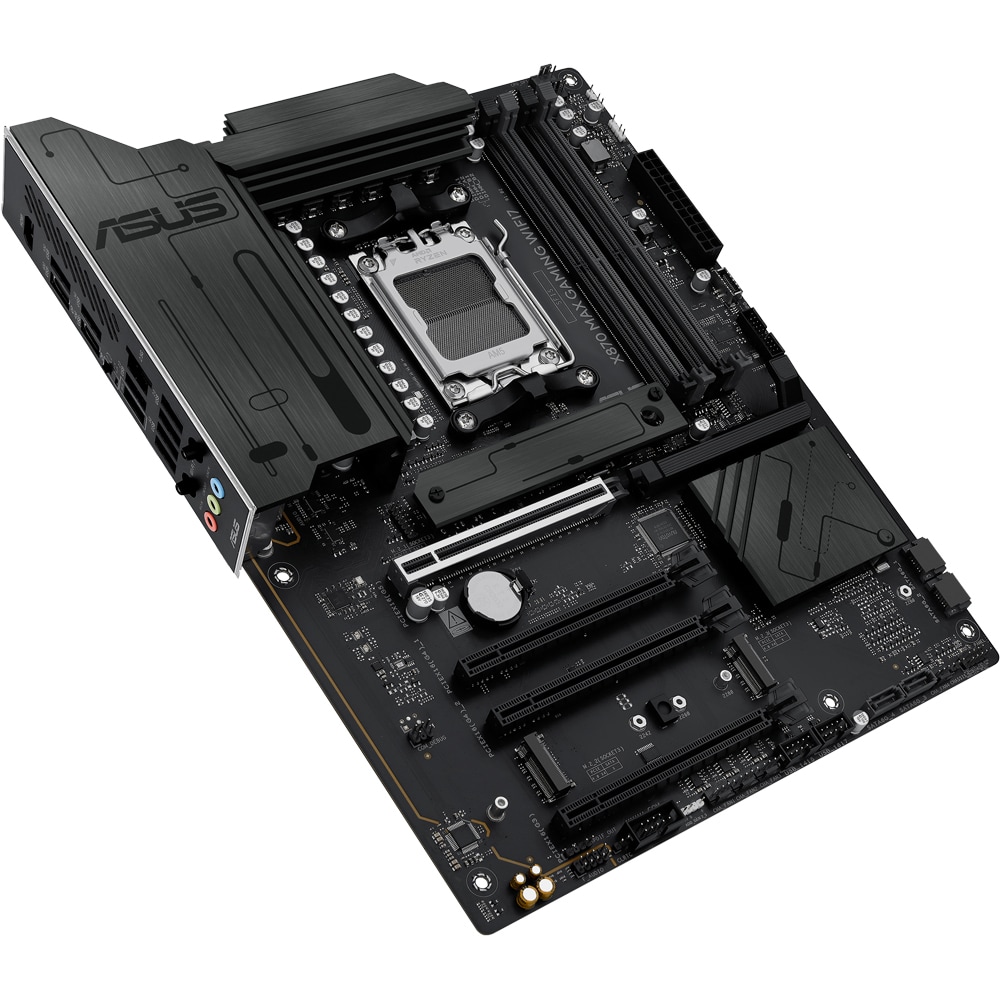 Placa de baza ASUS X870 MAX GAMING WIFI, Socket AM5, ATX, Wi-Fi