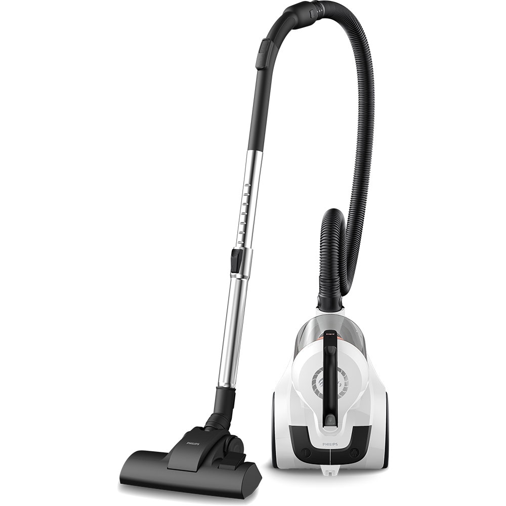 Aspirator fara sac PHILIPS Powercyclone 3 XB1111/10, 1.3l, 750W, 78dB, alb-negru