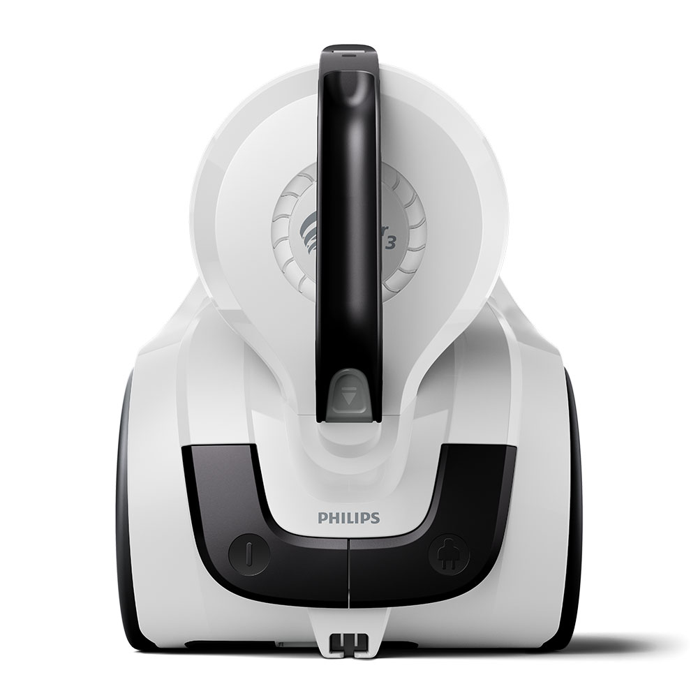 Aspirator fara sac PHILIPS Powercyclone 3 XB1111/10, 1.3l, 750W, 78dB, alb-negru