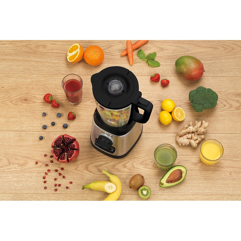 Blender GORENJE B1400BE, 1.75l, 1400W, 4 trepte viteza, argintiu-negru