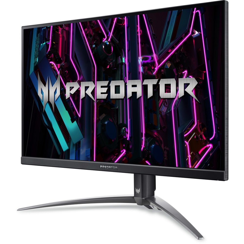 Monitor Gaming LED IPS ACER Predator XB273U V3, 27", WQHD, 180Hz, AMD FreeSync Premium, Boxe, negru