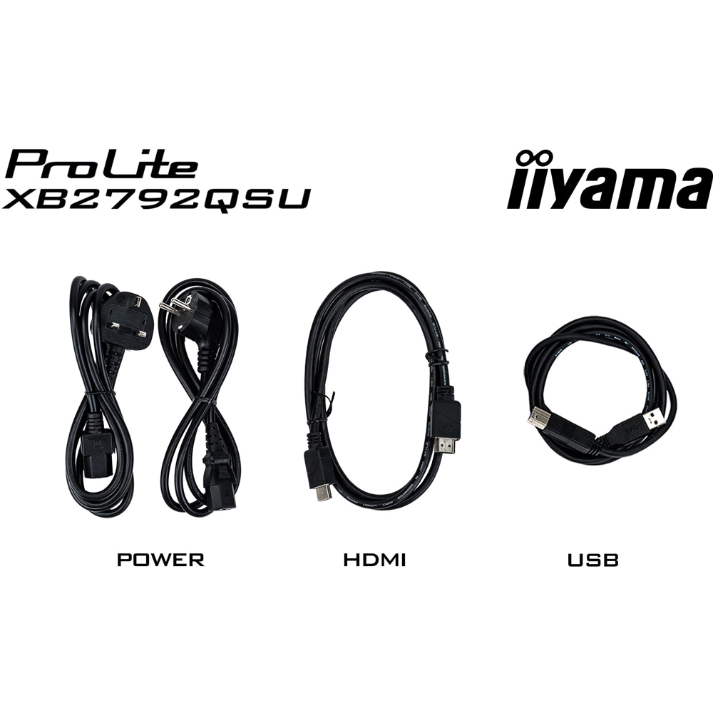 Monitor LED IPS IIYAMA ProLite XB2792QSU-B1, 27", QHD, 120Hz, negru