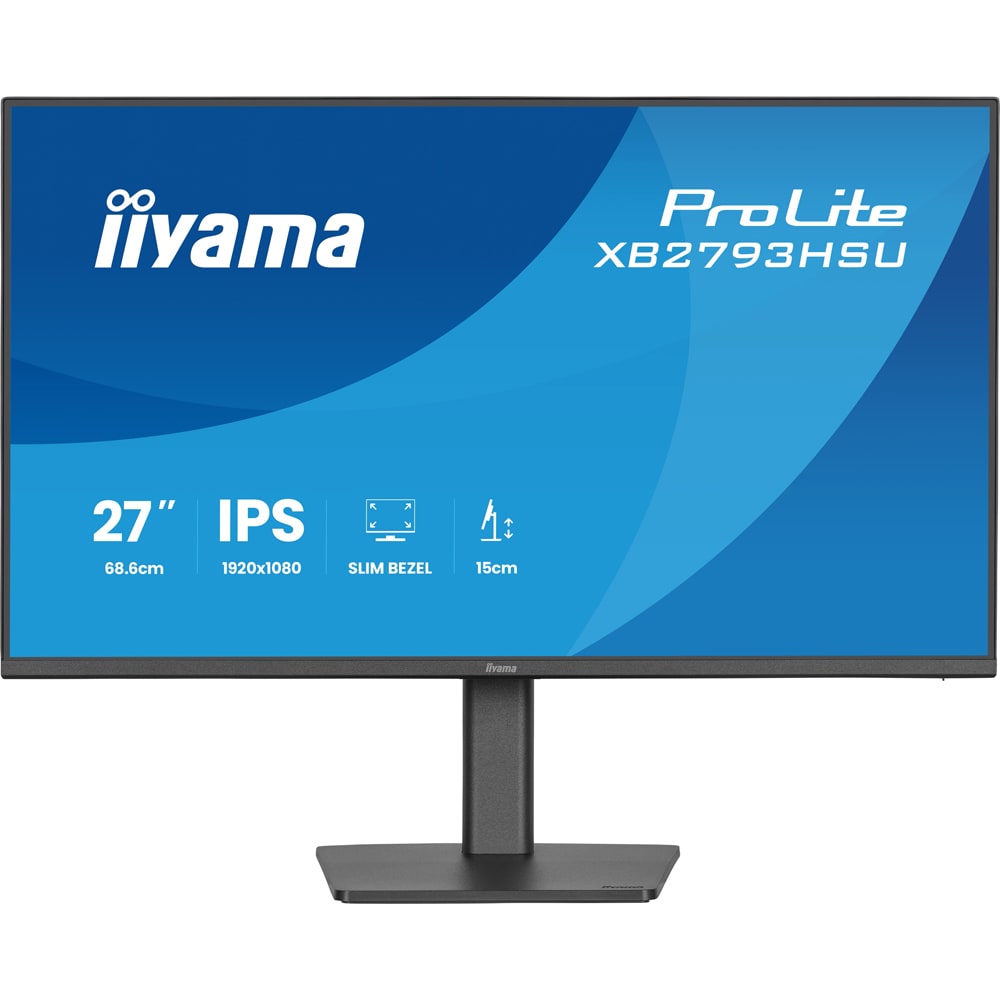 Monitor LED IPS IIYAMA ProLite XB2793HSU-B1, 27", Full HD, 120Hz, negru