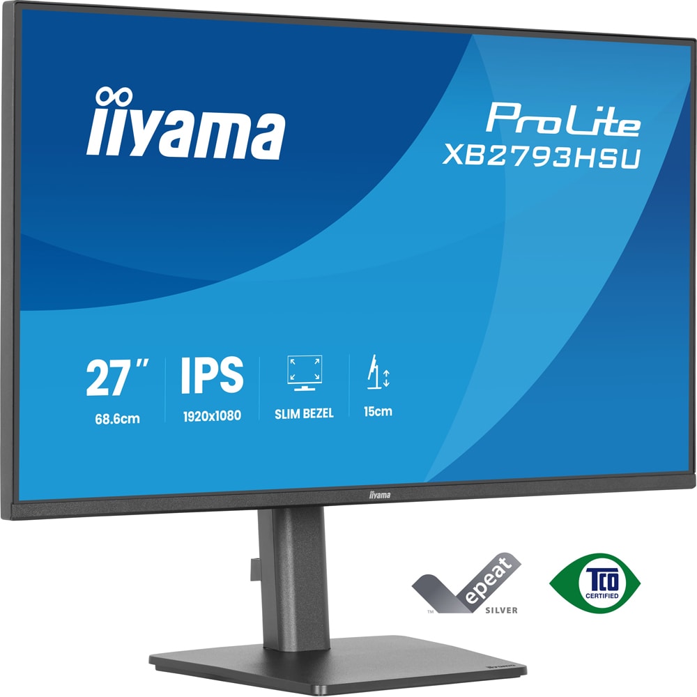 Monitor LED IPS IIYAMA ProLite XB2793HSU-B1, 27", Full HD, 120Hz, negru