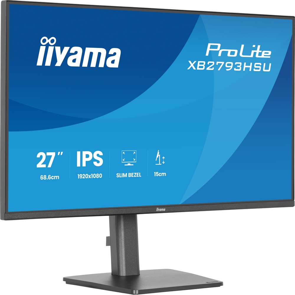 Monitor LED IPS IIYAMA ProLite XB2793HSU-B1, 27", Full HD, 120Hz, negru