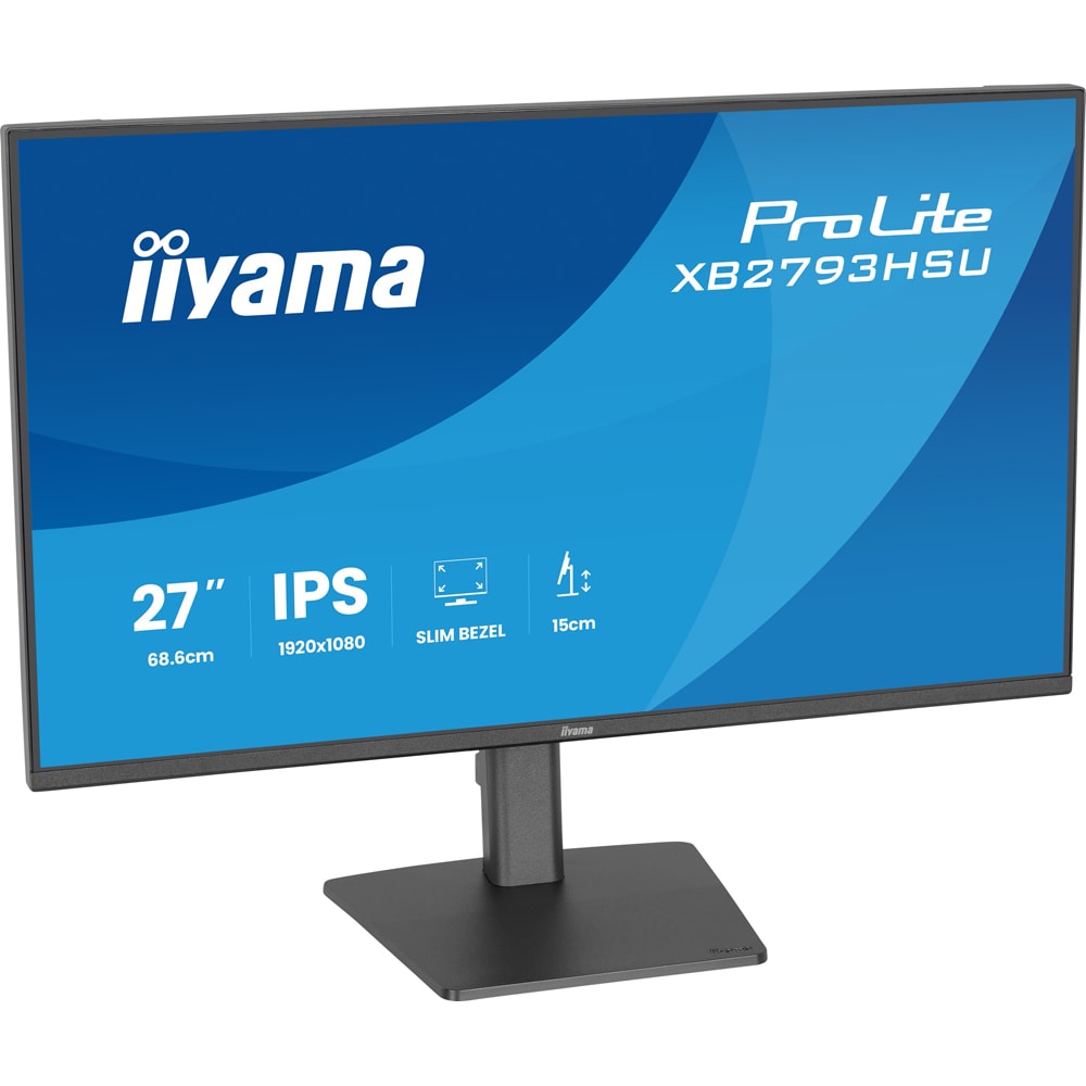 Monitor LED IPS IIYAMA ProLite XB2793HSU-B1, 27", Full HD, 120Hz, negru
