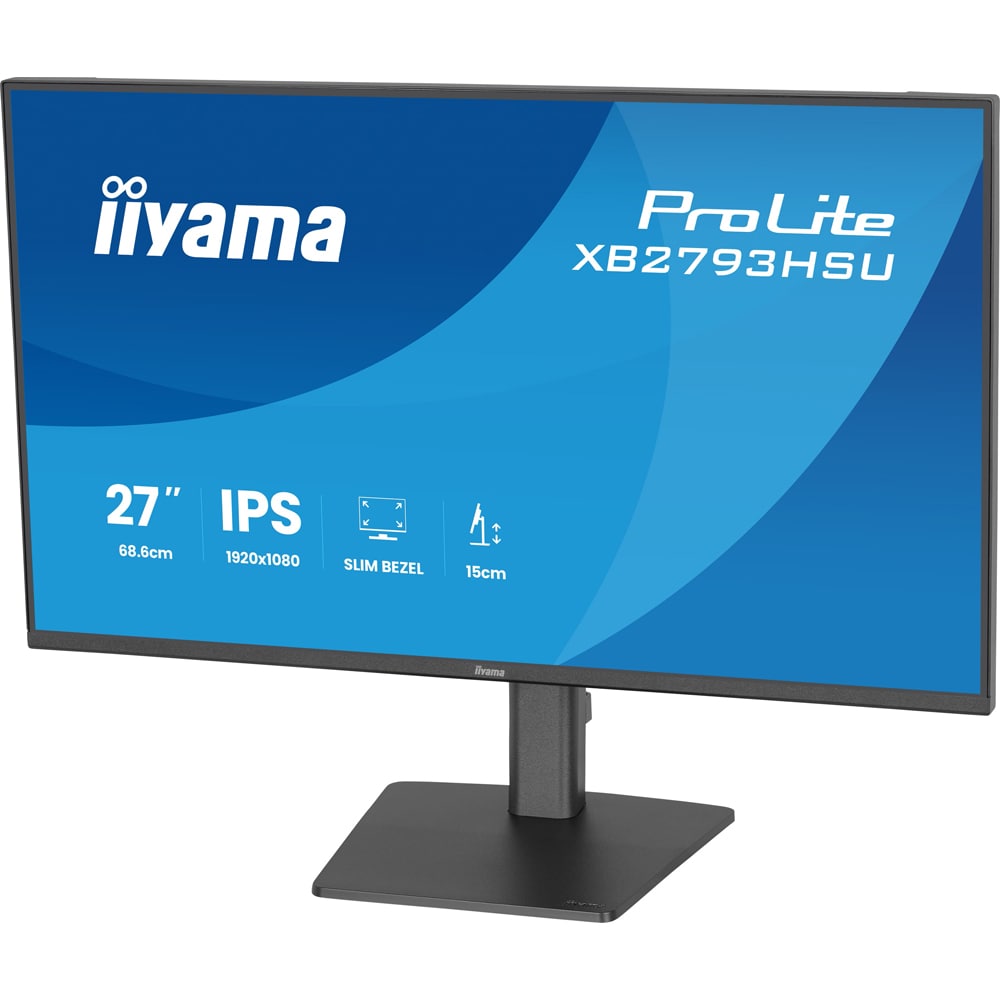 Monitor LED IPS IIYAMA ProLite XB2793HSU-B1, 27", Full HD, 120Hz, negru