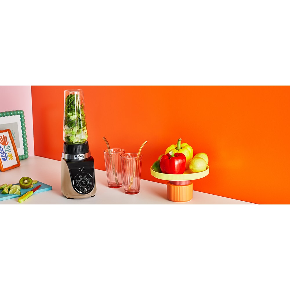 Blender TEFAL Blend Up BL190AF0, 0.85l, 1000W, 1 treapta viteza, negru