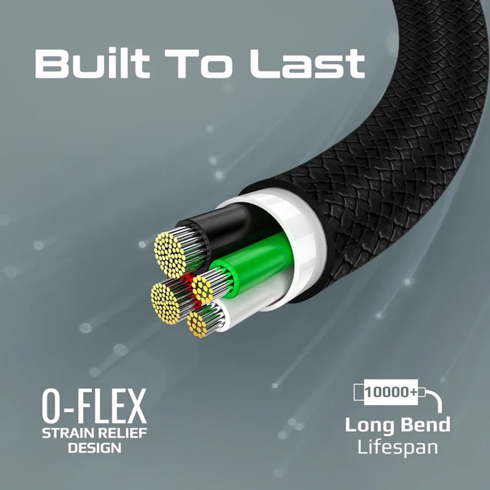 Cablu date PROMATE Xcord-CC300, USB-C - USB-C, 3m, negru