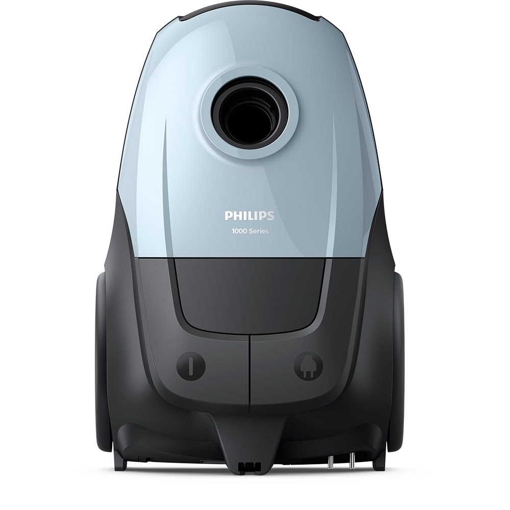 Aspirator cu sac PHILIPS Seria 2000 XD1142/10, 3l, 750W, 77dB, bleu-negru