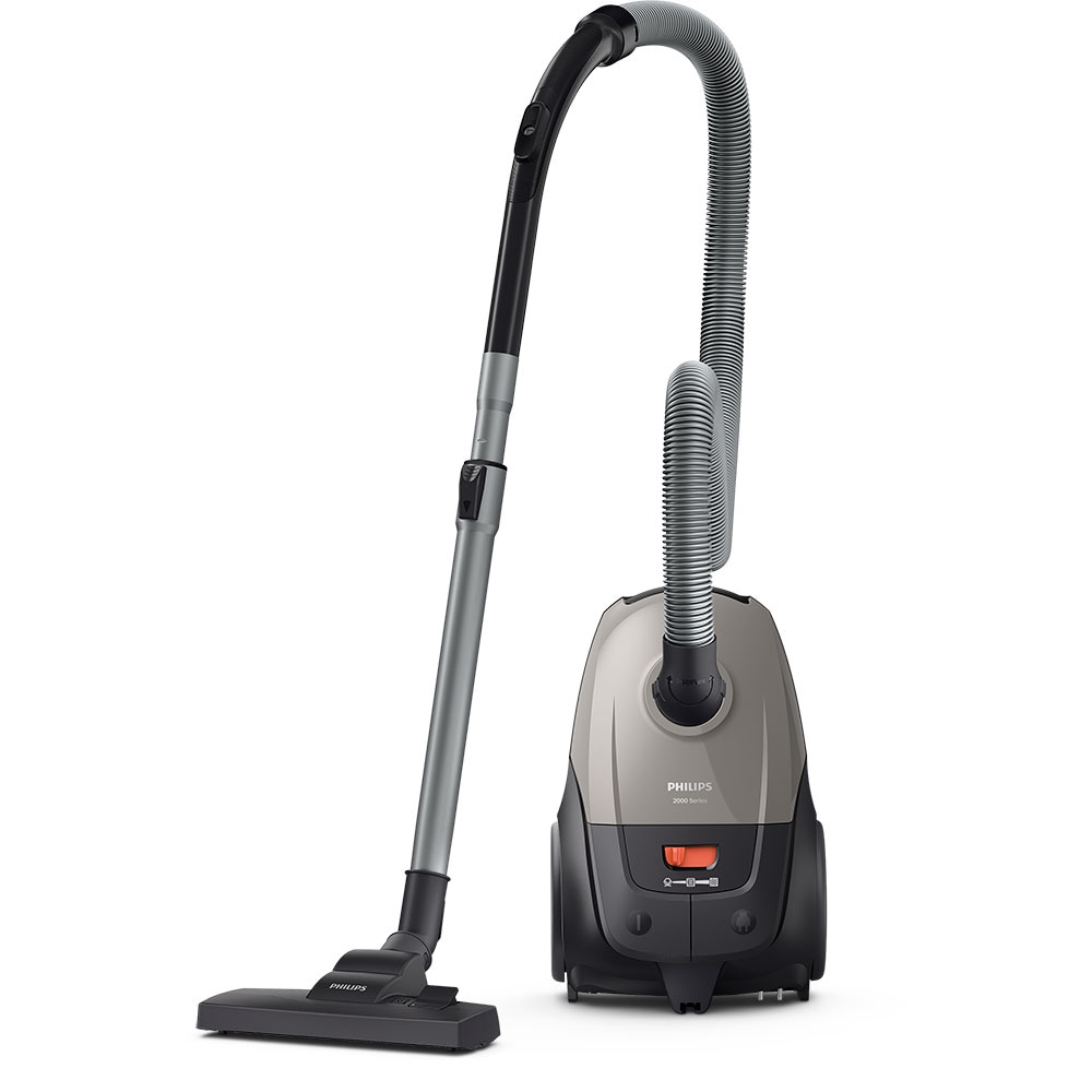 Aspirator cu sac PHILIPS Seria 2000 XD2152/12, 3l, 800W, 77dB, gri-negru