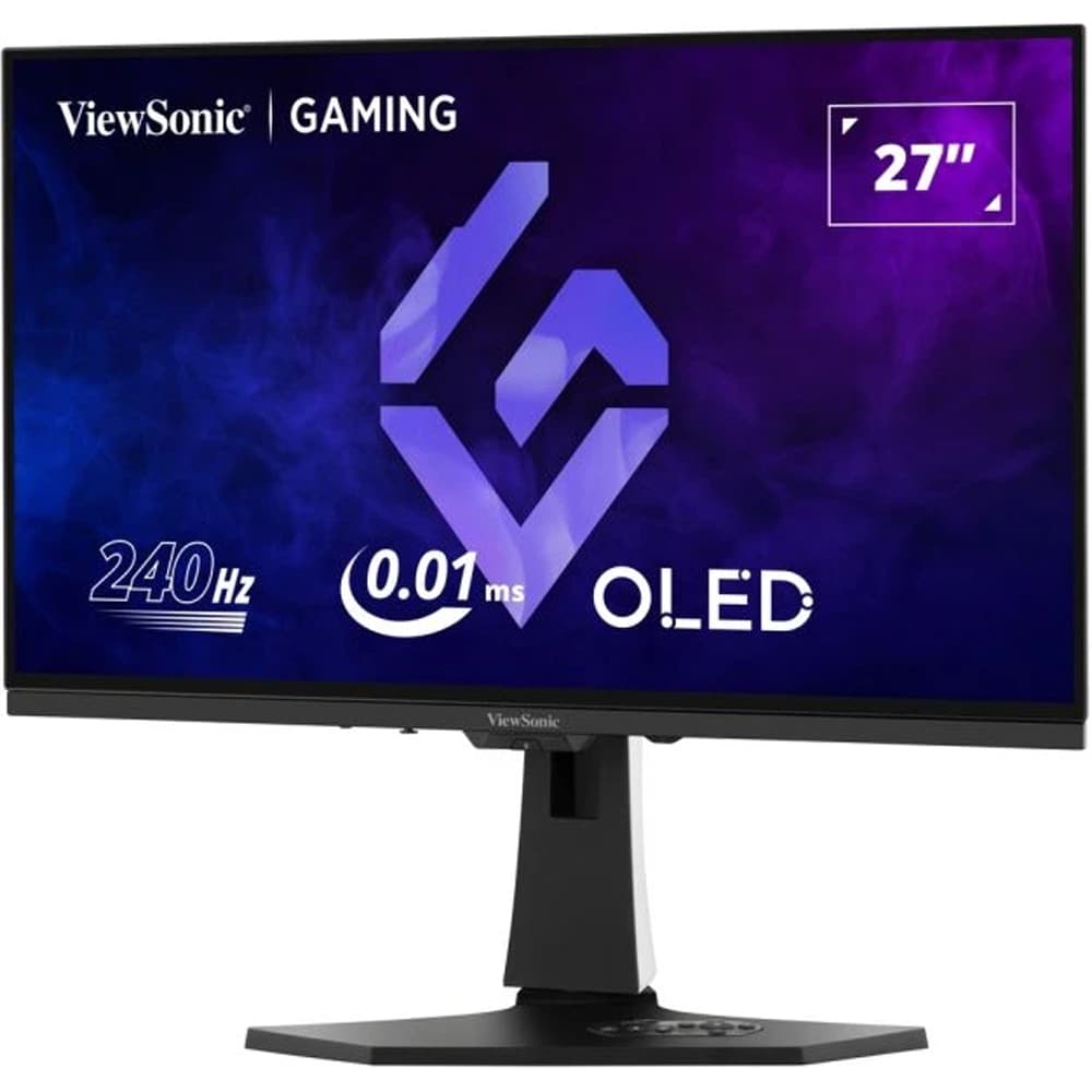 Monitor Gaming OLED ViewSonic XG272-2K-OLED, 26.5", QHD, 240Hz, FreeSync Premium, G-SYNC Compatible, HDR10, alb