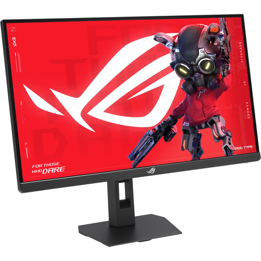 Monitor Gaming LED Fast IPS ASUS ROG Strix XG27JCG, 27", 5K, 180Hz, Dual Mode, Premium Pro, G-SYNC Compatible, pivot, negru