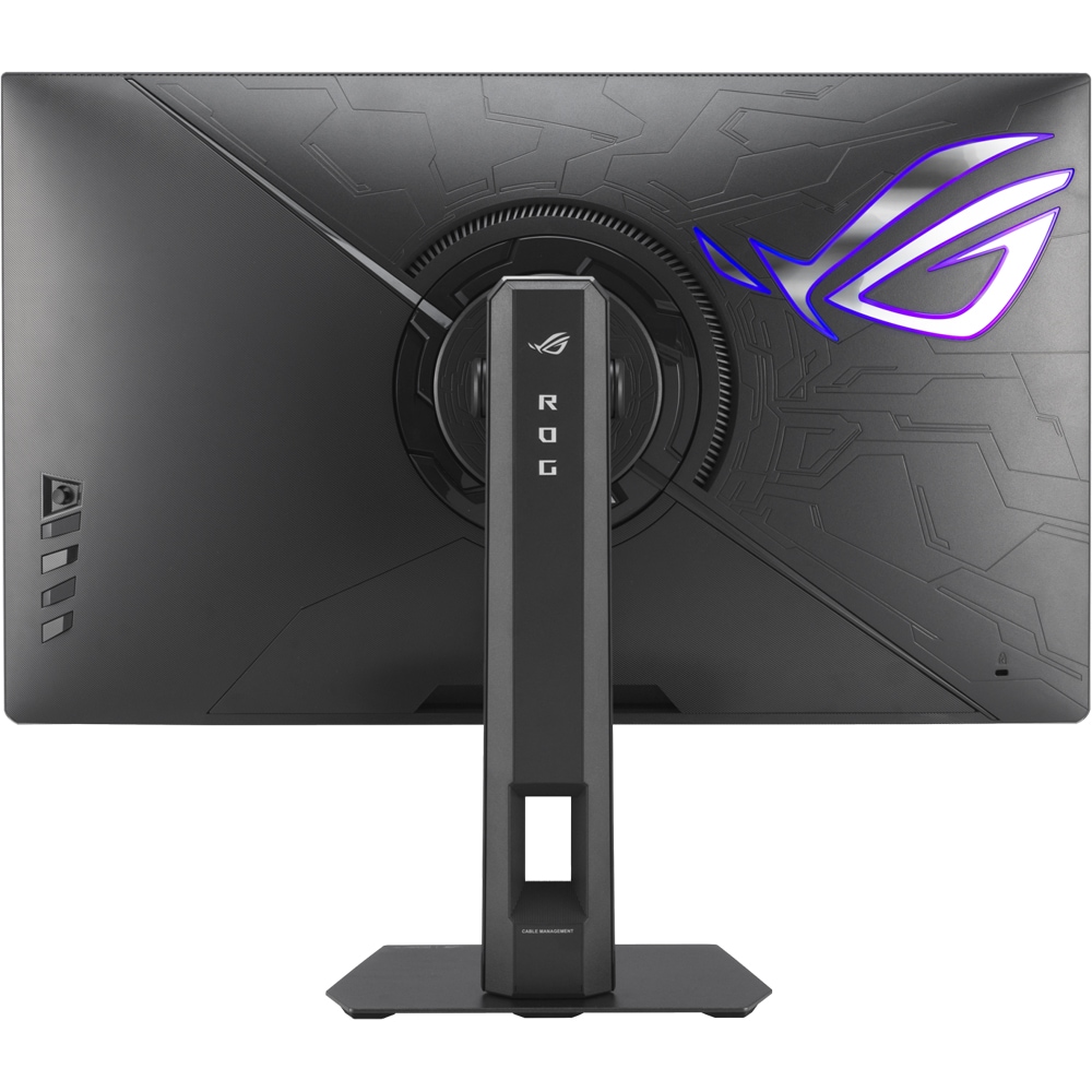 Monitor Gaming LED Fast IPS ASUS ROG Strix XG27JCG, 27", 5K, 180Hz, Dual Mode, Premium Pro, G-SYNC Compatible, pivot, negru