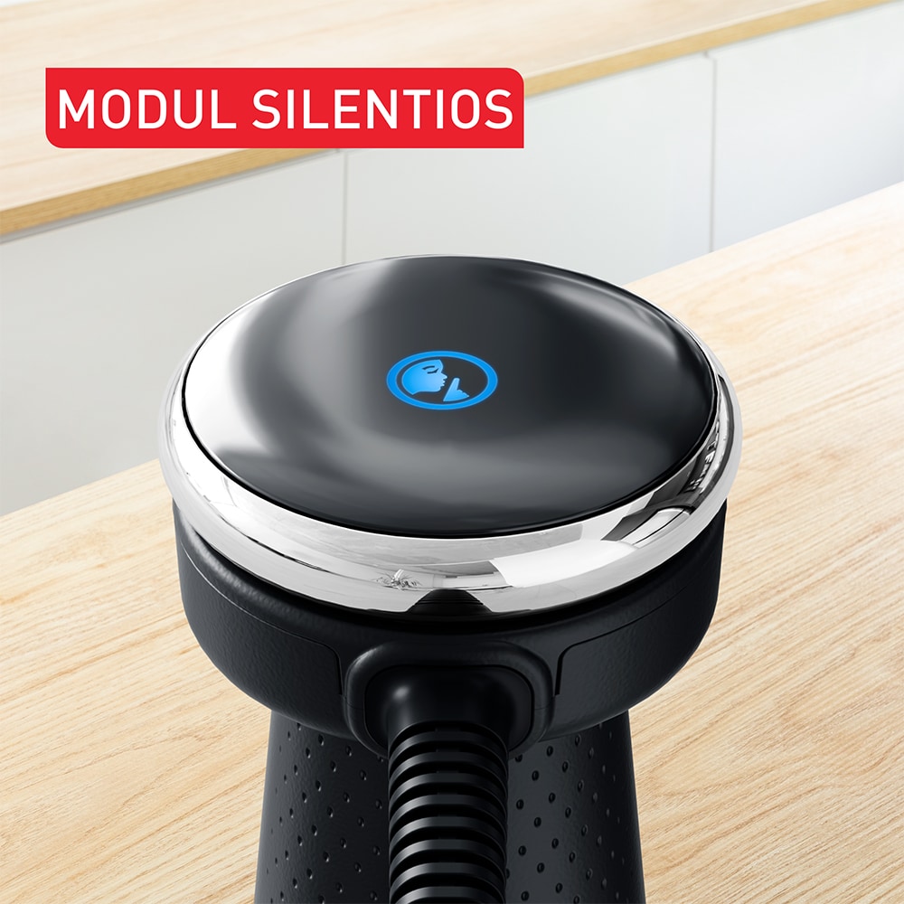 Mixer vertical TEFAL Quickchef+ HB67G830, 0.8l, 1000W, 20 trepte viteza, negru-argintiu