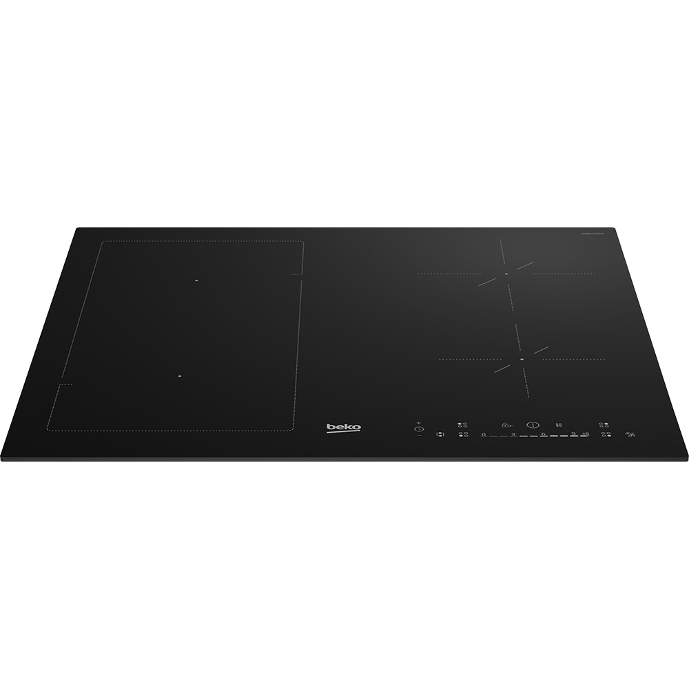 Plita incorporabila BEKO XHII64600SAFT, Inductie, 4 arzatoare, Touch Control, negru