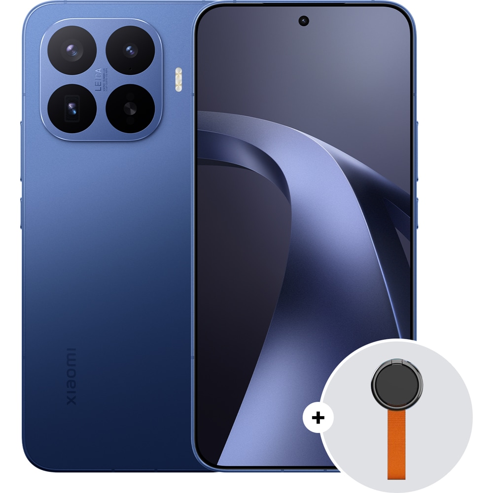 Telefon XIAOMI 17T Pro, 512GB, 12GB RAM, Dual SIM, Blue + Woven Strap Ring Stand