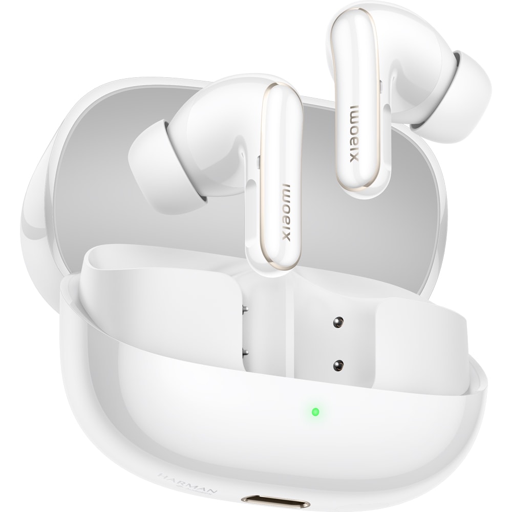 Casti XIAOMI Buds 5 Pro, True Wireless, Bluetooth, In-Ear, Microfon, Noise Cancelling, White