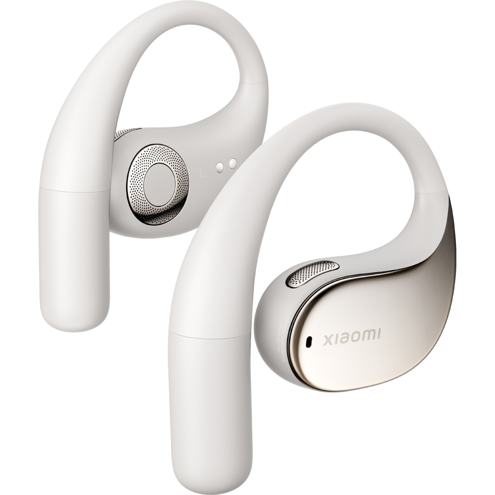 Casti XIAOMI OpenWear Stereo, True Wireless, Bluetooth, Open-ear, Microfon, Sandstone Beige