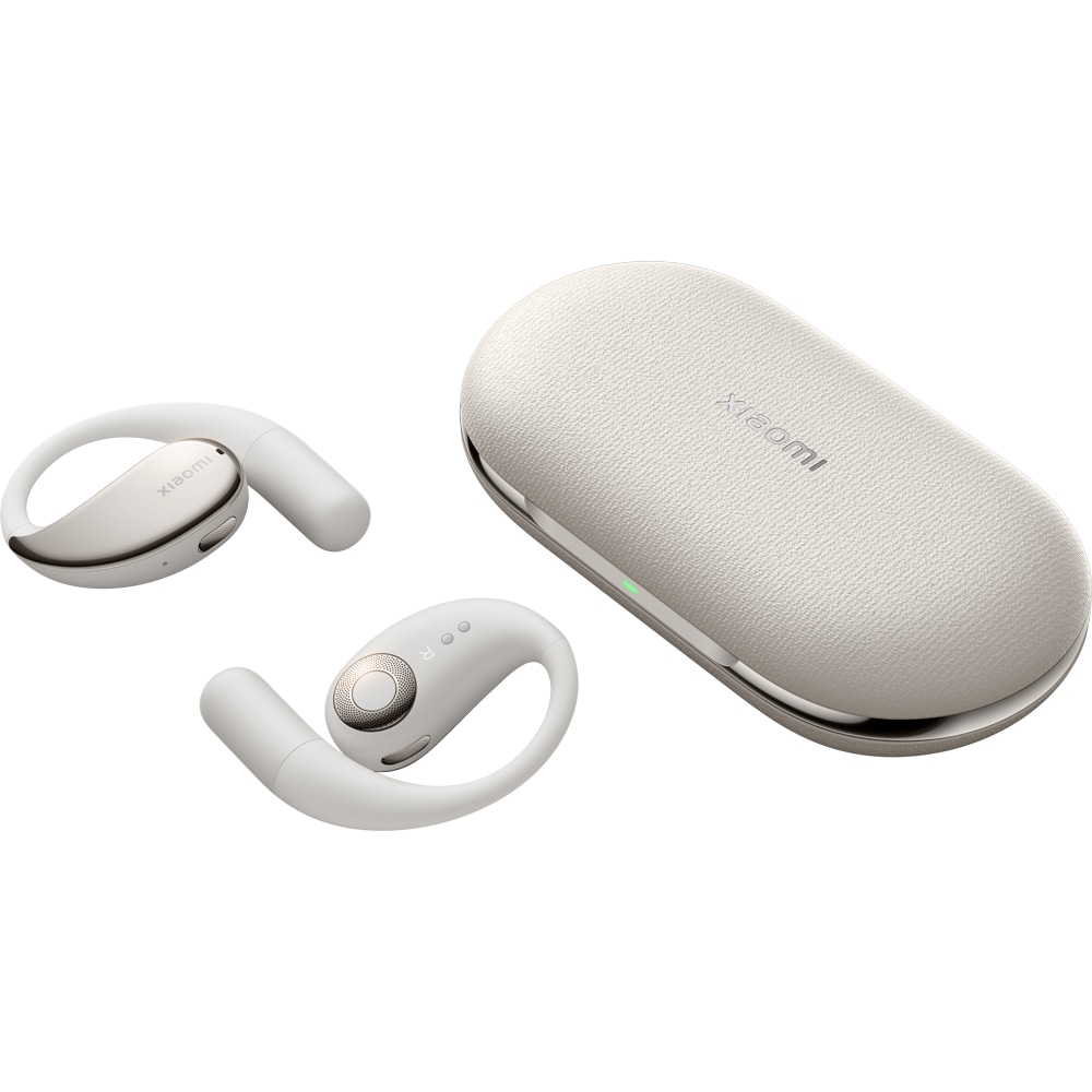 Casti XIAOMI OpenWear Stereo, True Wireless, Bluetooth, Open-ear, Microfon, Sandstone Beige