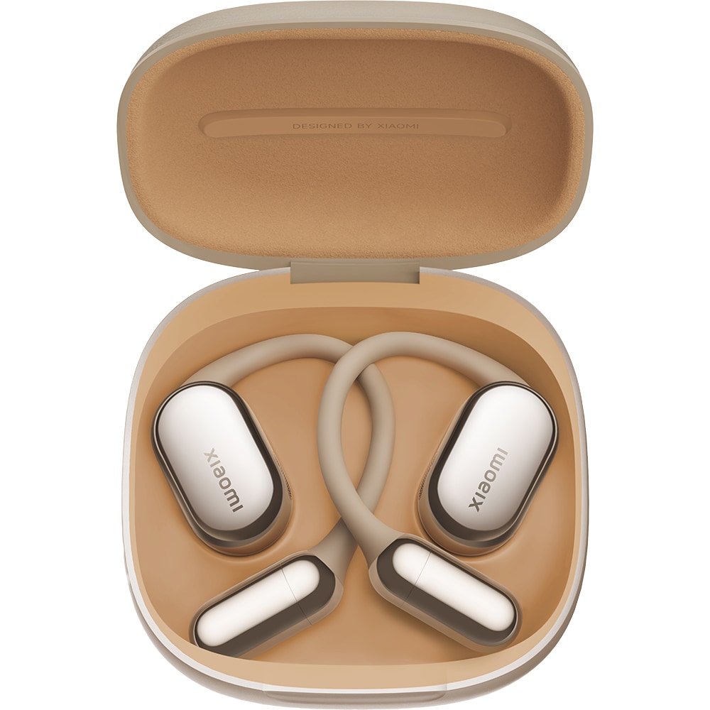 Casti XIAOMI OpenWear Stereo Pro, True Wireless, Bluetooth, Open-ear, Microfon, Sand Gold