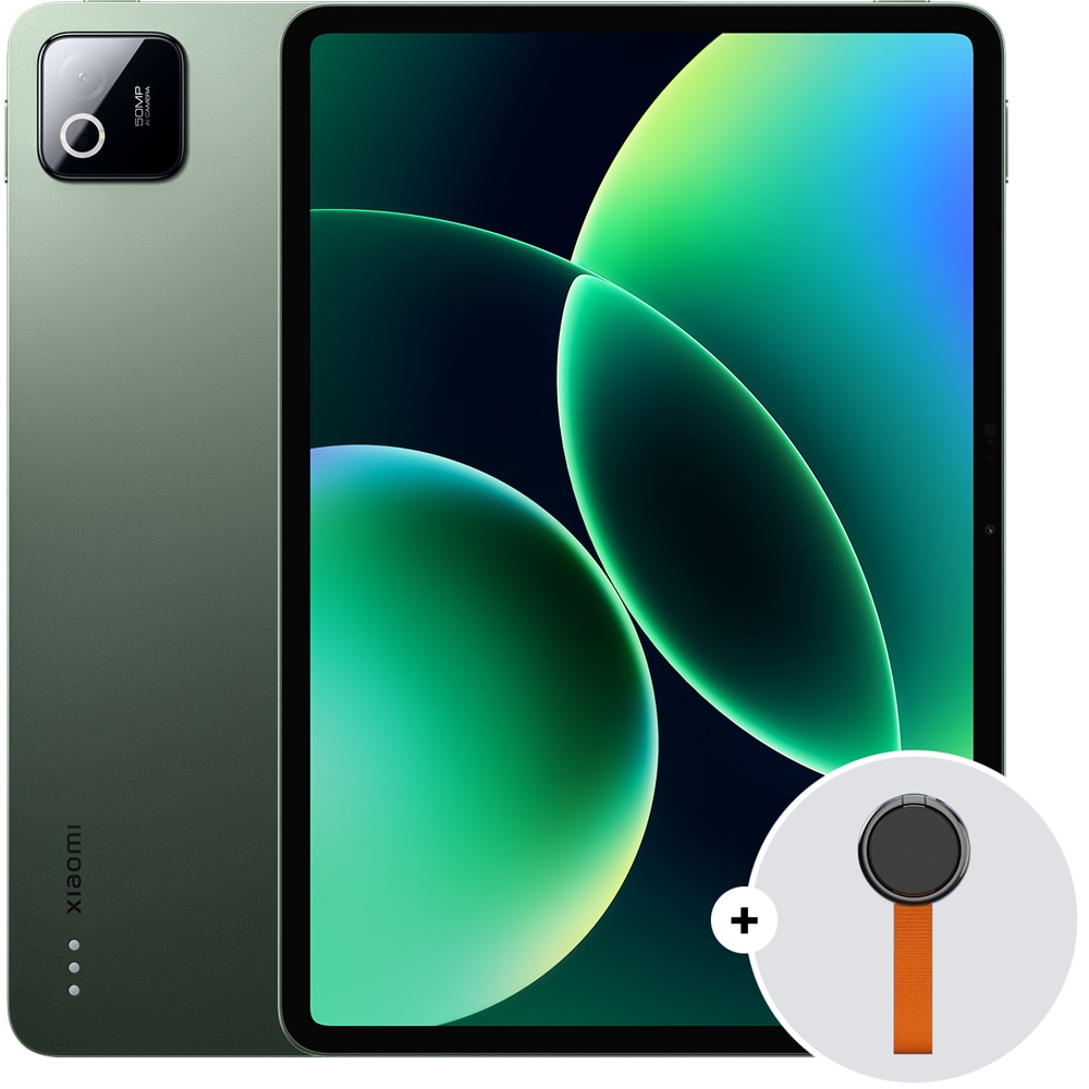 Tableta XIAOMI Pad 8 Pro, 11.2", 256GB, 8GB RAM, Wi-Fi, Pine Green + Ring Stand