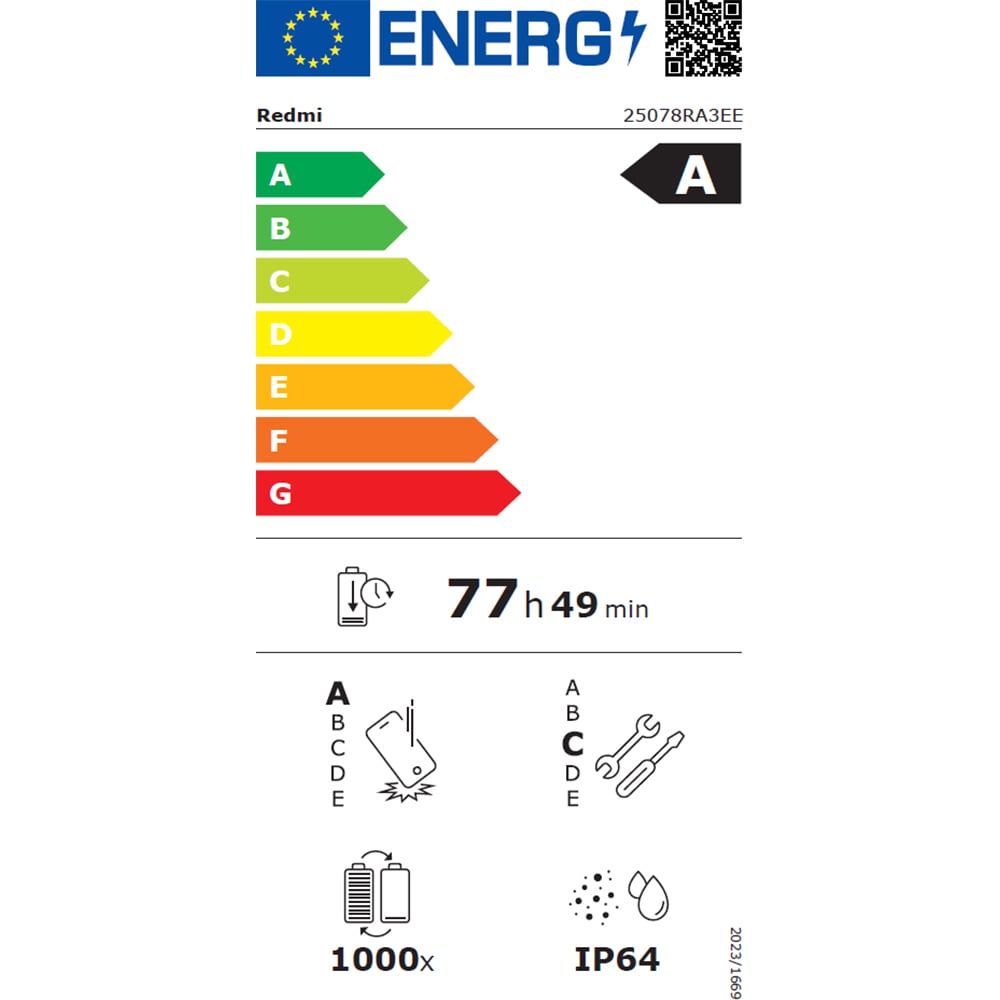 Telefon XIAOMI Redmi 15C, 128GB, 4GB RAM, Dual SIM, Midnight Black