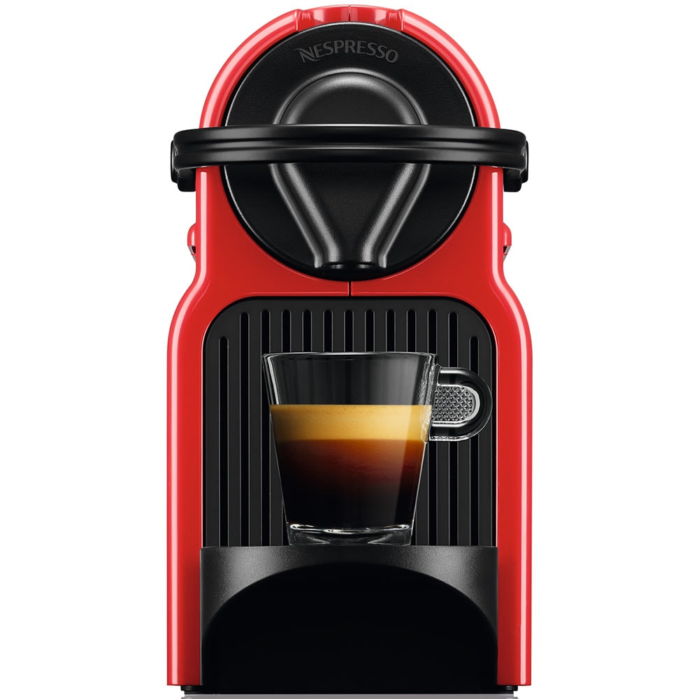 Espressor capsule NESPRESSO Inissia XN100510, 0.7l, 1260W, 19 bar, rosu