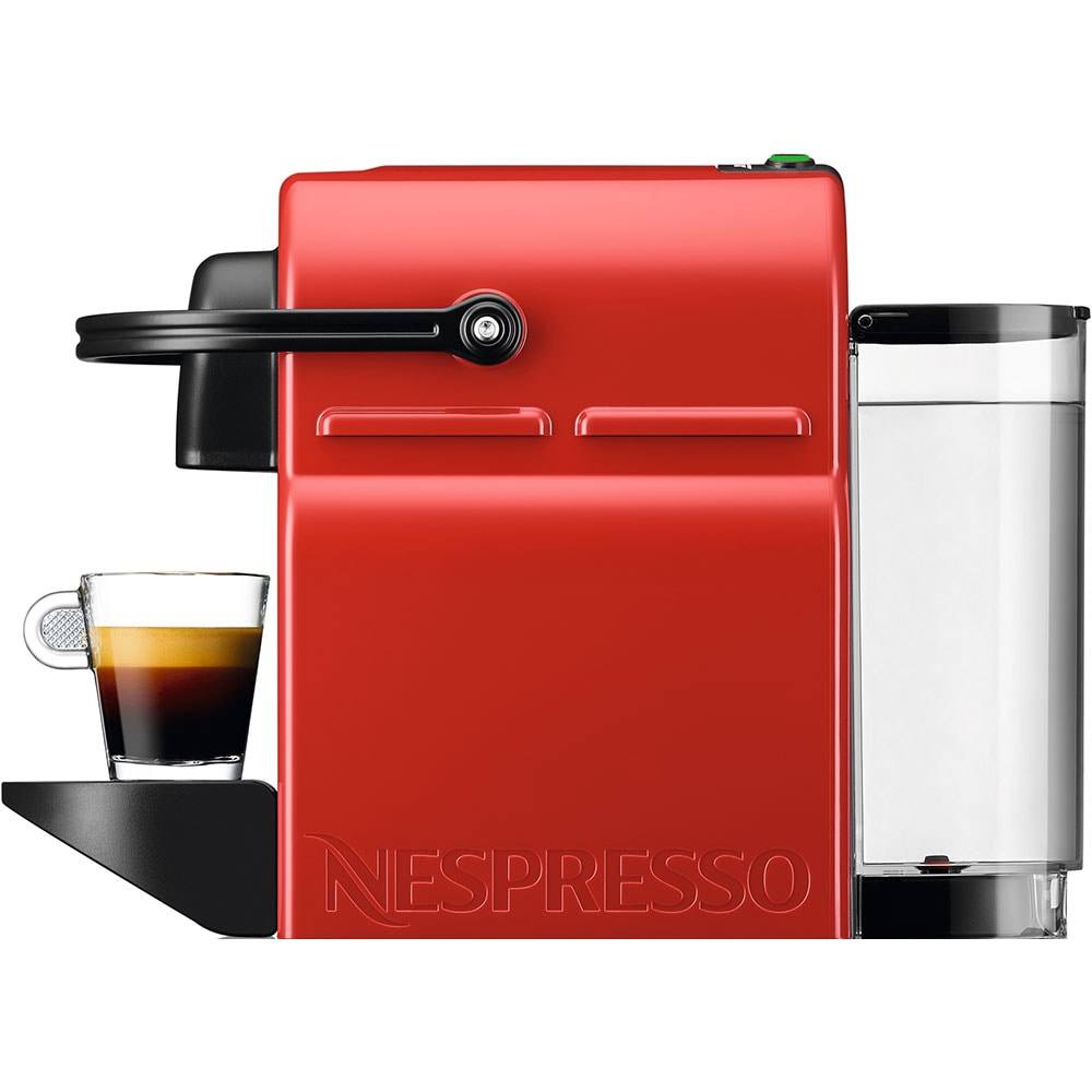 Espressor capsule NESPRESSO Inissia XN100510, 0.7l, 1260W, 19 bar, rosu