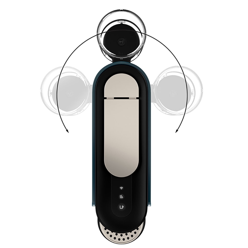 Espressor capsule NESPRESSO Vertuo Up XN9404F0, 1.4l, 1100W, 15 bar, albastru inchis