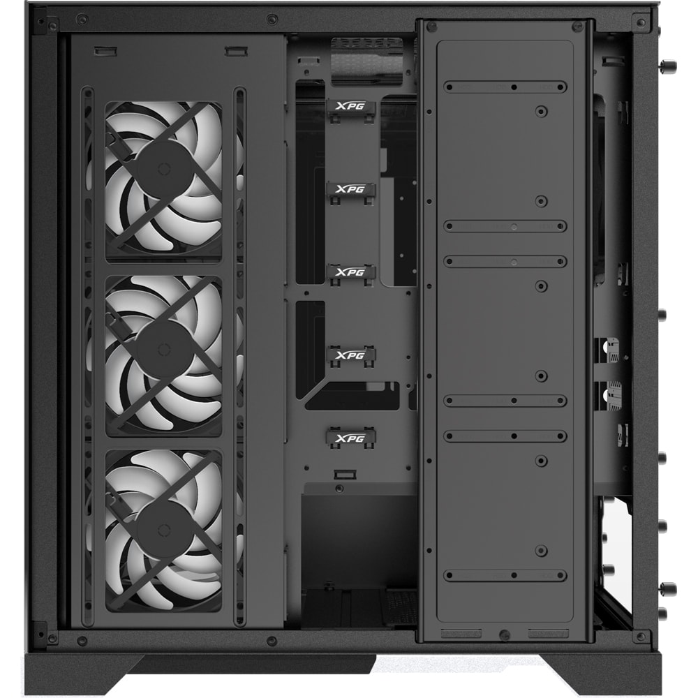 Carcasa PC XPG Invarder X, USB 3.2 Type-C, fara sursa, ARGB, negru