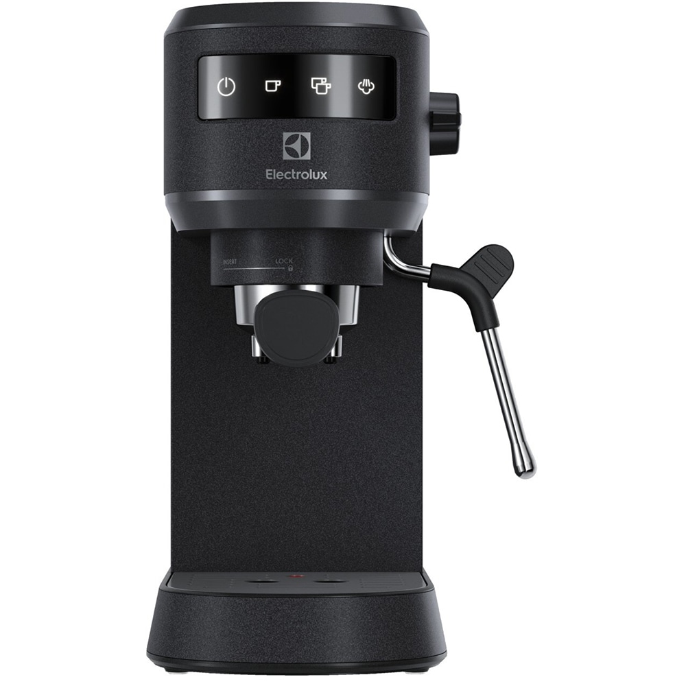 Espressor manual ELECTROLUX Explore 6 E6EC1-6ST, 1l, 1450W, 15 bar, sistemul Cappuccino, negru