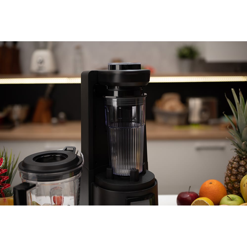 Blender cu mixare in vid TOFF DOMINIUM TO4001, 1.5l, 1400W, 10 trepte viteza, negru