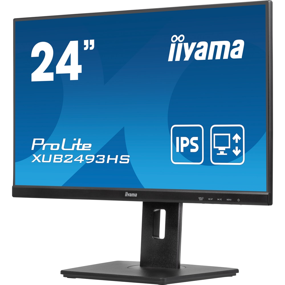 Monitor LED IPS IIYAMA ProLite XUB2493HS-B6, 23.8", Full HD, 100Hz, negru