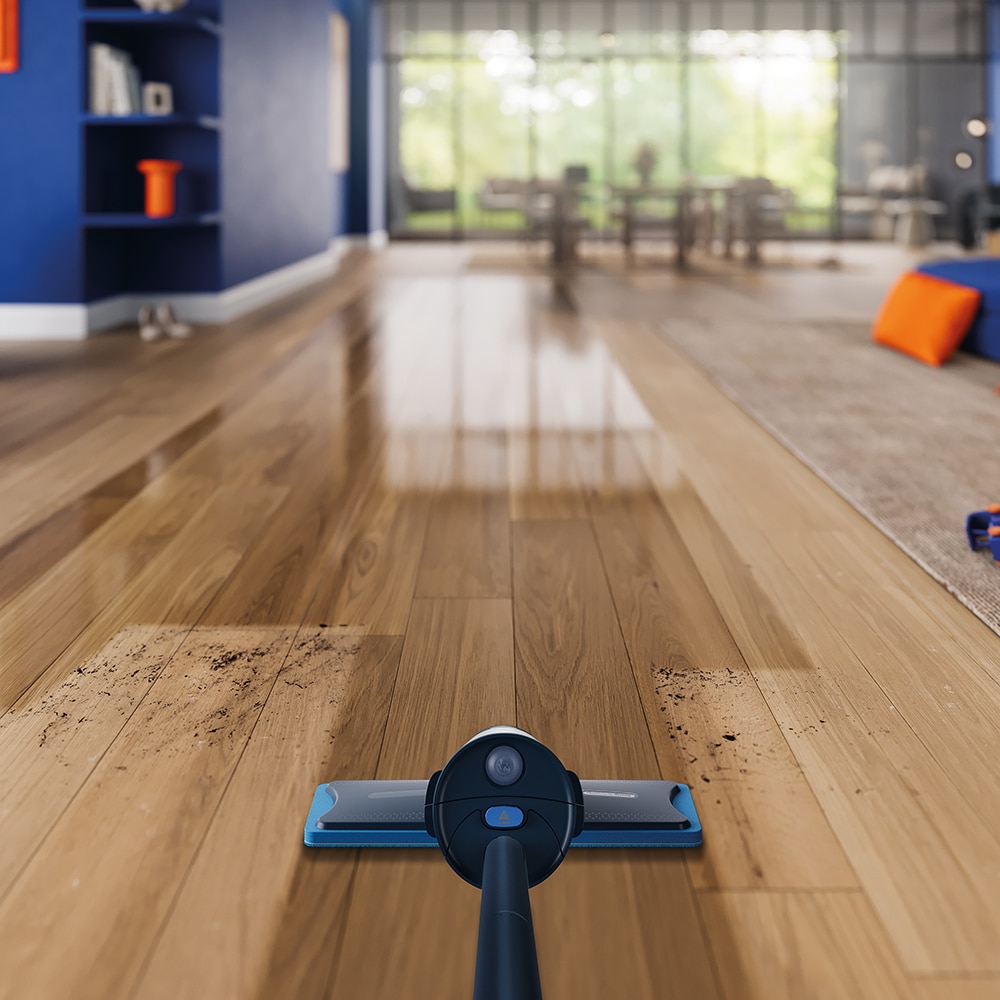 Mop electric PHILIPS OneUp Seria 3000 XV3101/11, 0.31l, 3.6V, autonomie max 50 min, albastru