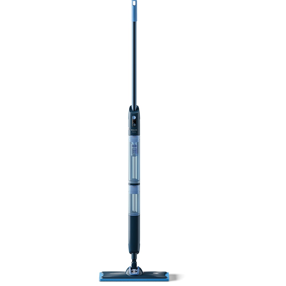 Mop electric PHILIPS OneUp Seria 5000 XV5113/11, 0.28l, 3.6V, autonomie max 70 min, albastru