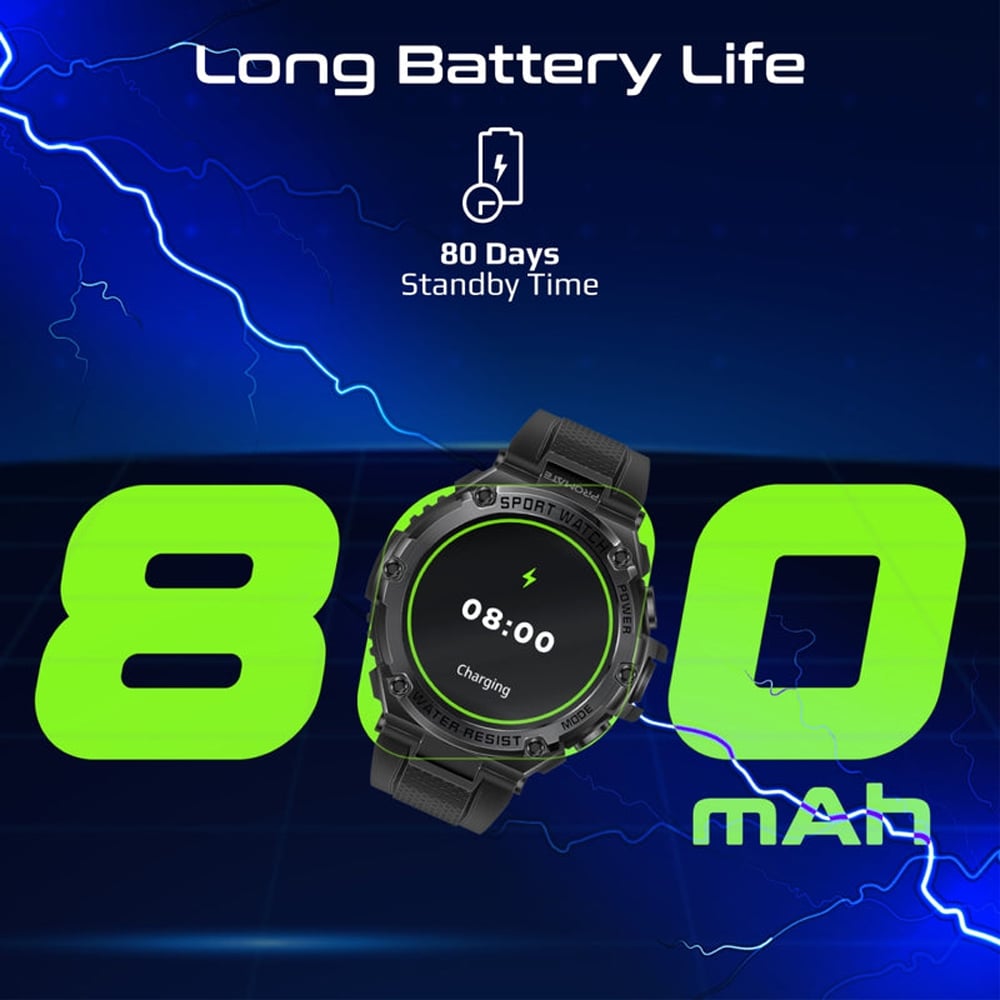 Smartwatch PROMATE XWatch-R19, Android/iOS, negru