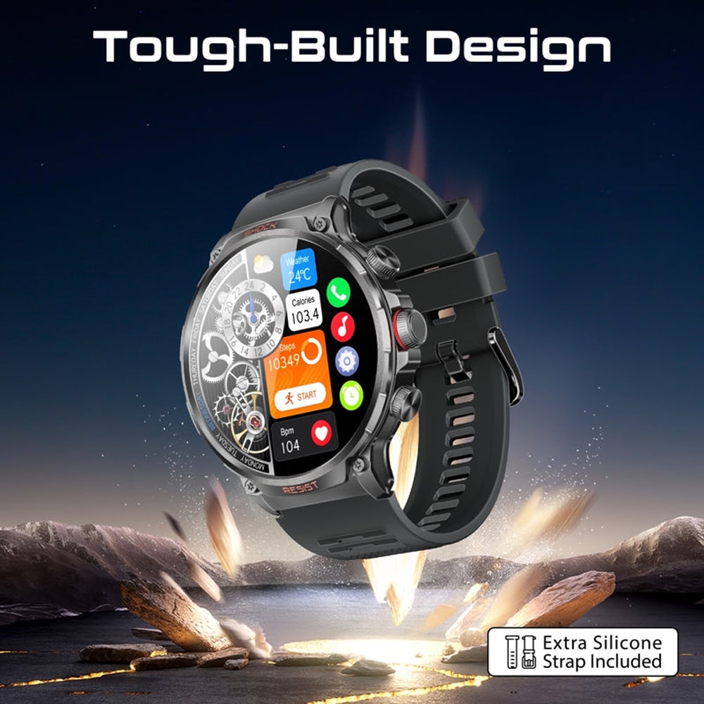 Smartwatch PROMATE XWatch-R20, Android/iOS, negru