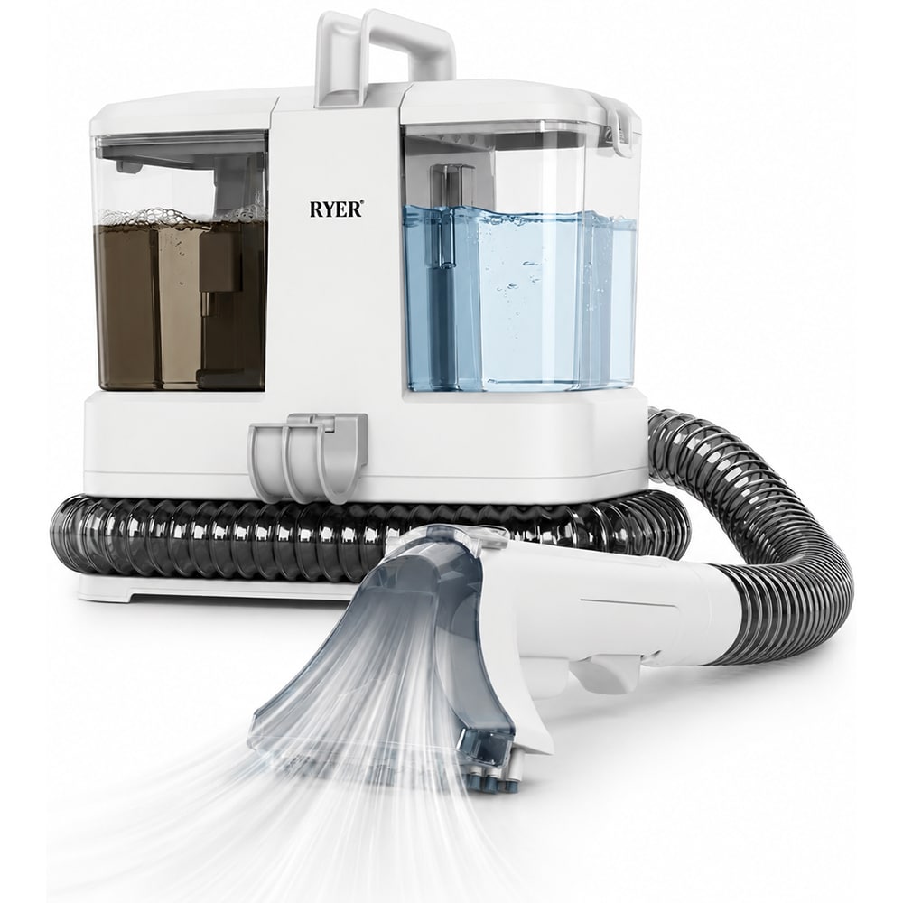 Aspirator cu spalare RYER Spot Cleaner Compact, 0.8 l, 330 W, alb