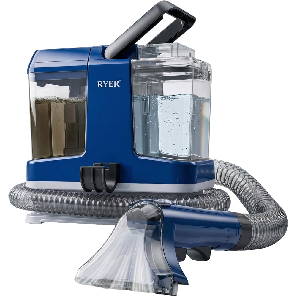 Aspirator cu spalare RYER Spot Cleaner Compact Plus, 0.8 l, 330 W, albastru