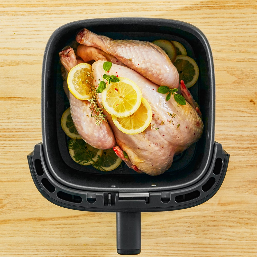 Friteuza cu aer cald TEFAL Easy Fry Silence EY551HE0, 1.5kg, 5l, 1670W, gri inchis-negru