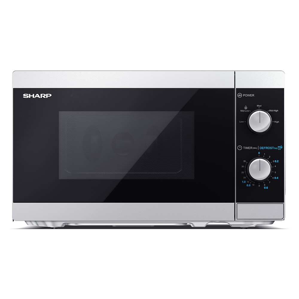 Cuptor microunde SHARP YC-MS01E-S, 20l, 800W, argintiu