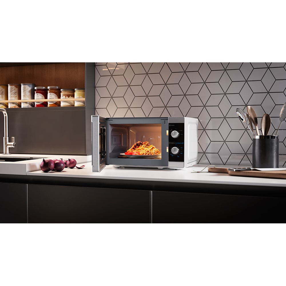 Cuptor microunde SHARP YC-MS01E-S, 20l, 800W, argintiu