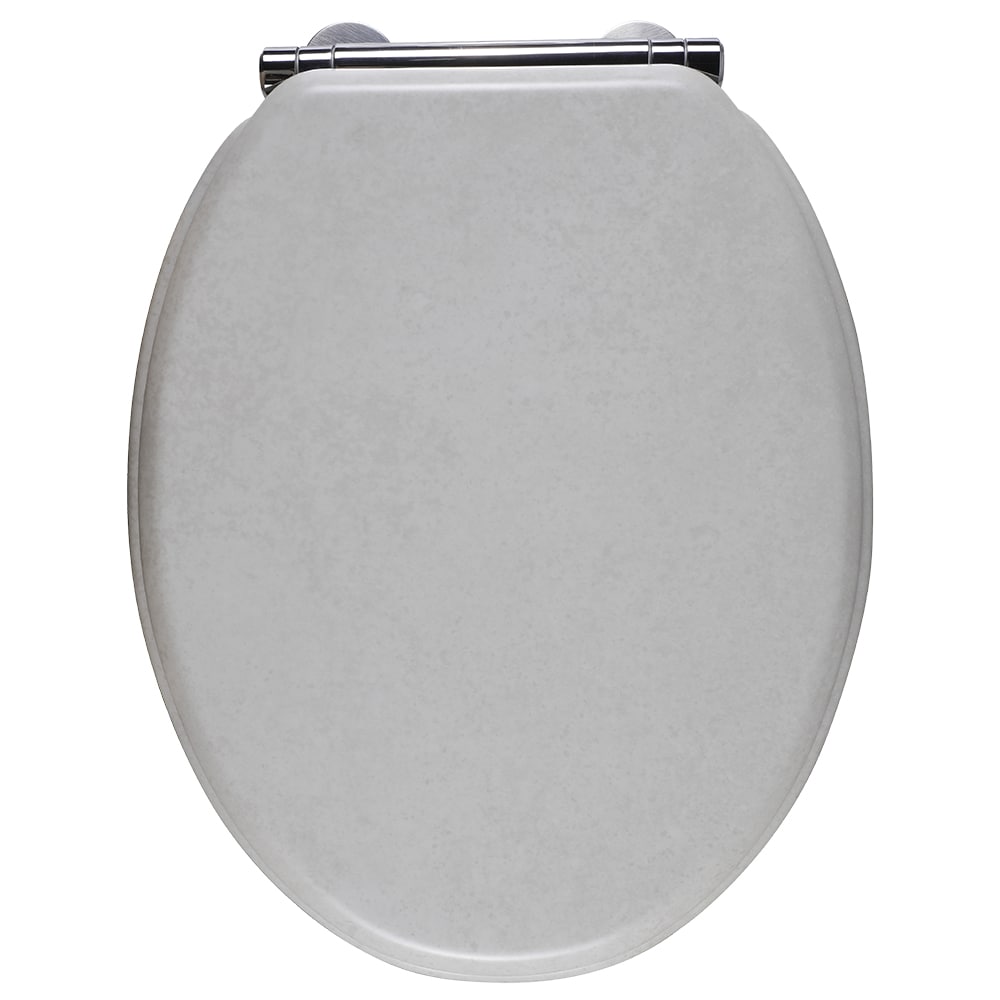 Capac WC GOODHOME Pilica YMD328UK10, inchidere lenta, duroplast, alb